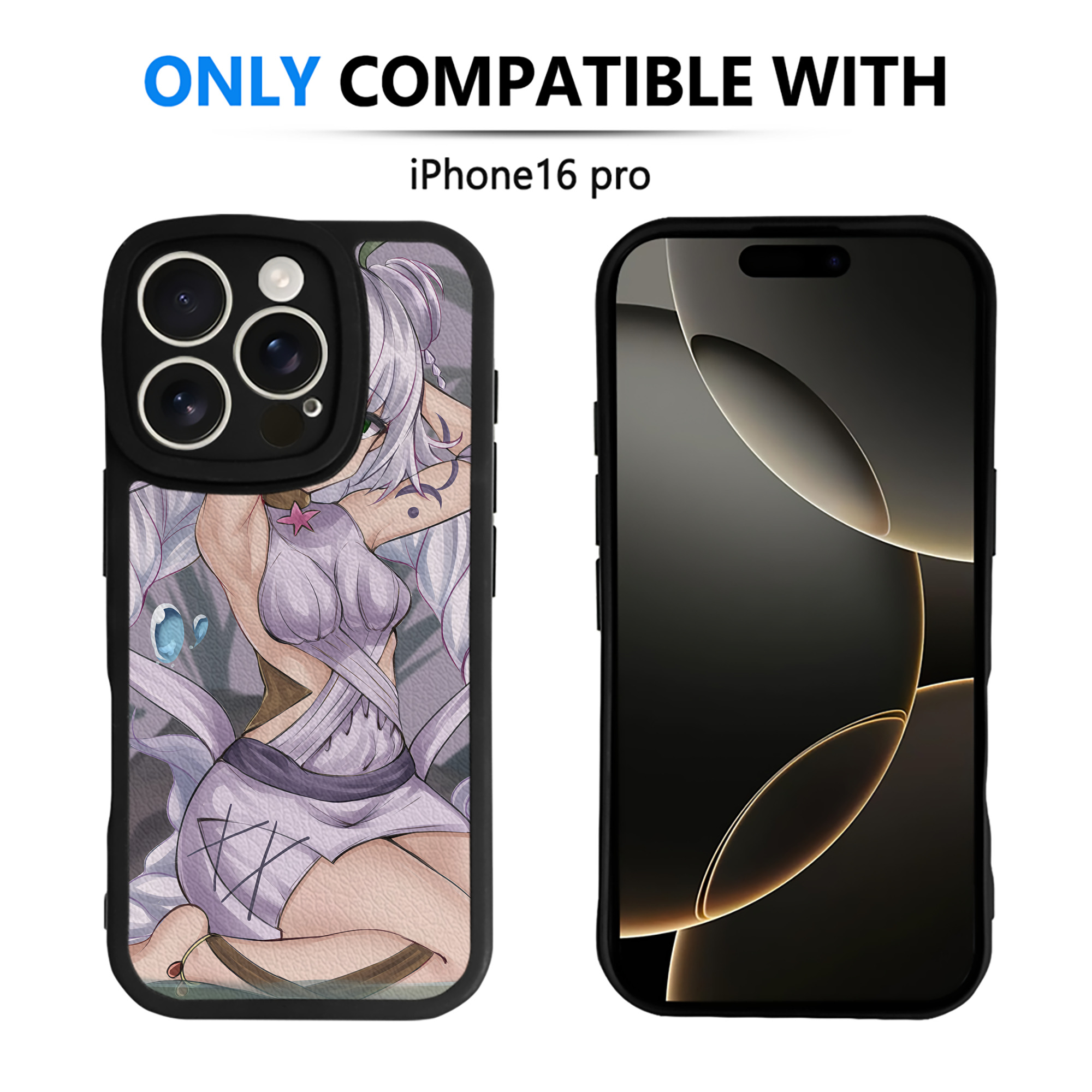 （画像用） 遊☆戯☆王 Yu-Gi-Oh! 【iPhone 16シリーズ対応】シリコンスマホケース（レザー調） 材質：シリコン